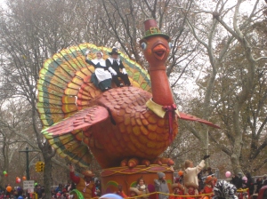 Tom Turkey leading the parade